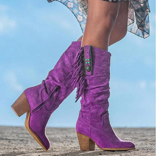 EB | Western Cowboy Stiefel mit Fransen