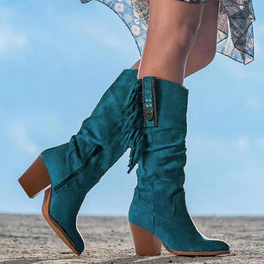 EB | Western Cowboy Stiefel mit Fransen