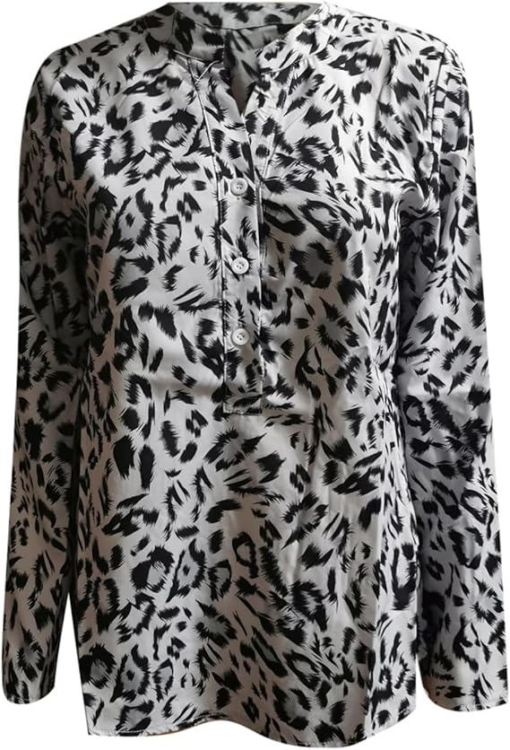 EB | Trendige Bluse Im Leo-Muster