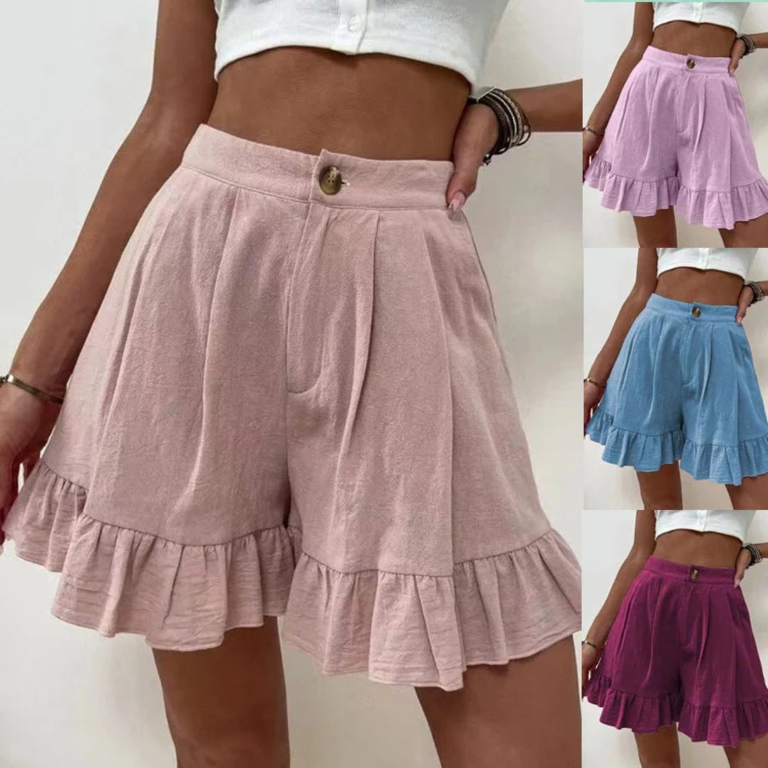 EB | Lässige Shorts mit weitem Bein