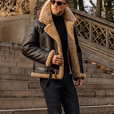 EB | Herren Kunstlederjacke