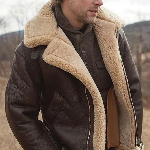 EB | Herren Kunstlederjacke