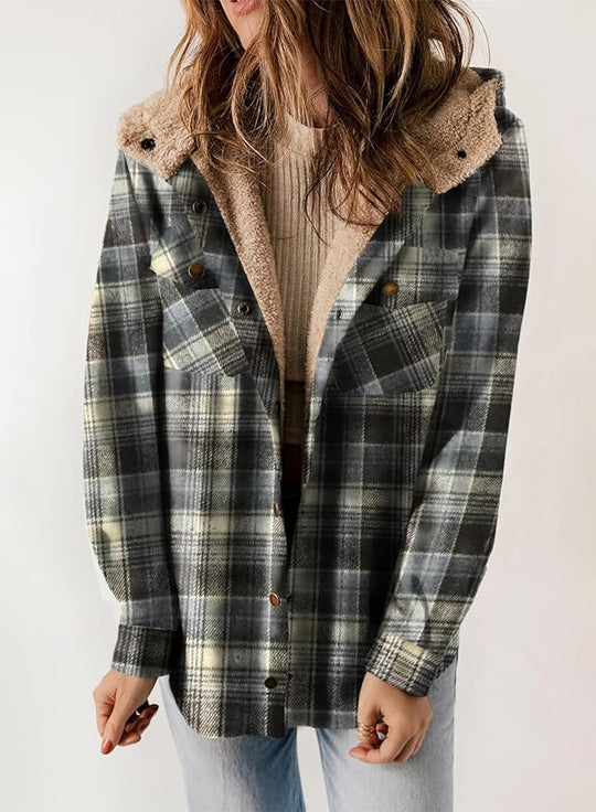 EB | Kariertes Futter Hemdjacke