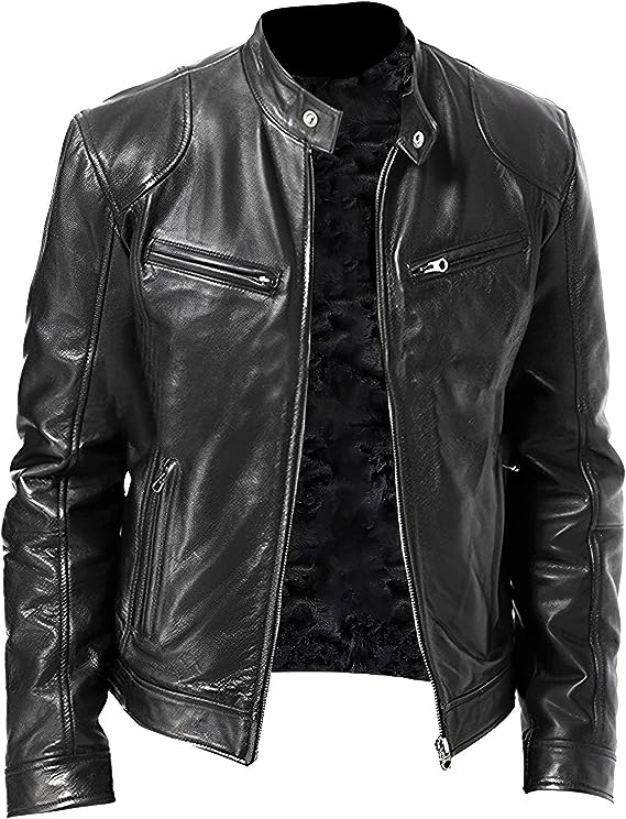 EB | Lederjacke Herren Davide