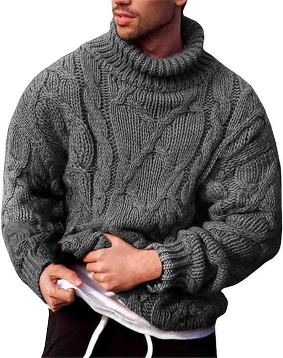 EB | Eleganter Rollkragenpullover für Herren