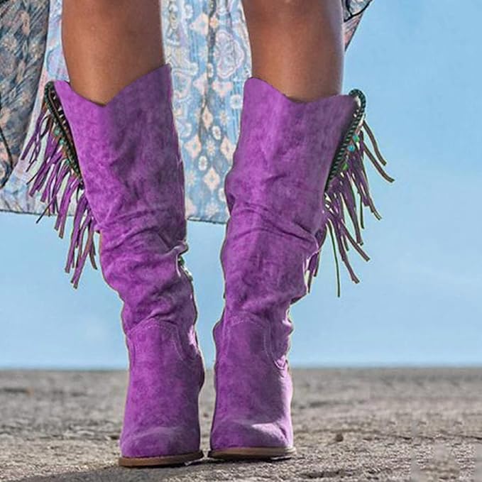 EB | Western Cowboy Stiefel mit Fransen