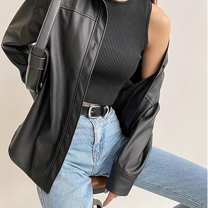 EB | Leder Damenjacke