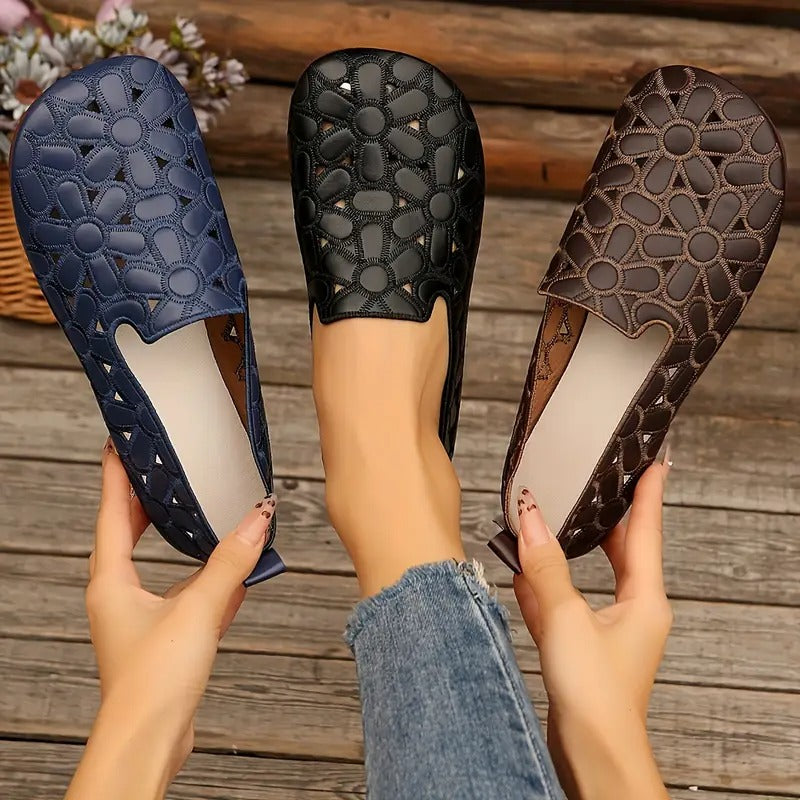 Bequeme Oxford-Ballerinas für Damen EB EB