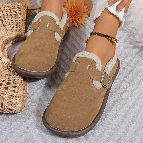 Warme und bequeme flache Schuhe EB