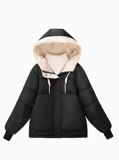 EB | Damen Fleecegefütterte Kapuzenjacke