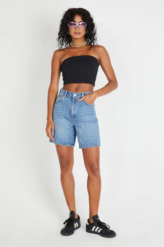 EB | Damen Relaxed Denim Stil Shorts Casual