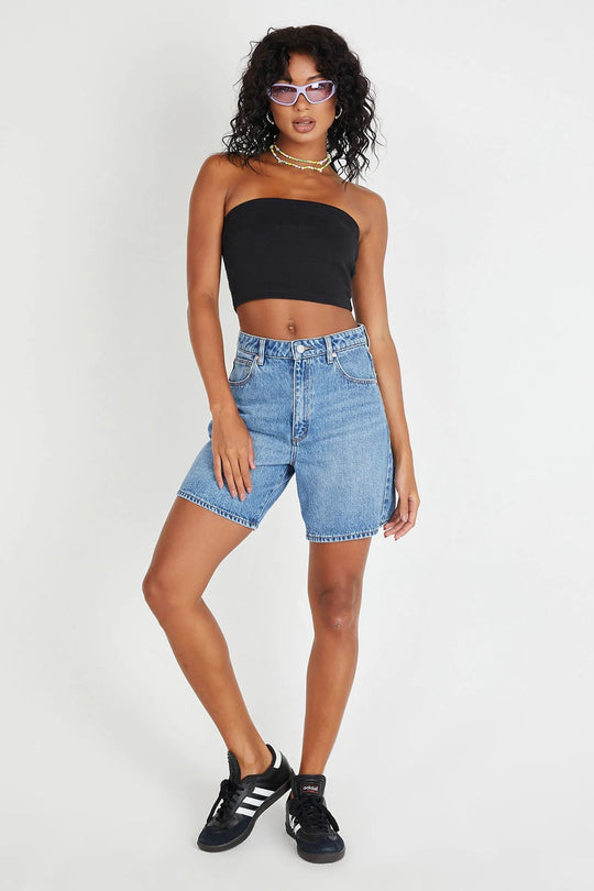 EB | Damen Relaxed Denim Stil Shorts Casual