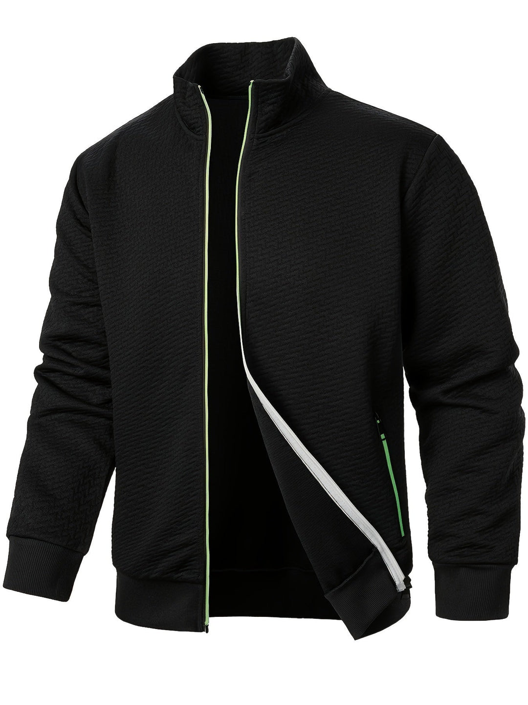 EB | Leichtgewicht Jacke mit Strukturmuster Polyester Komfort und Stil