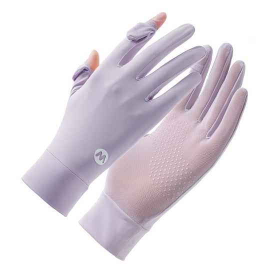 EB | Sonnenschirm Eis Seide Handschuhe