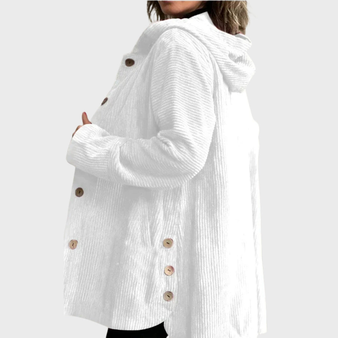 EB | Gemütliche Kordjacke mit Kapuze