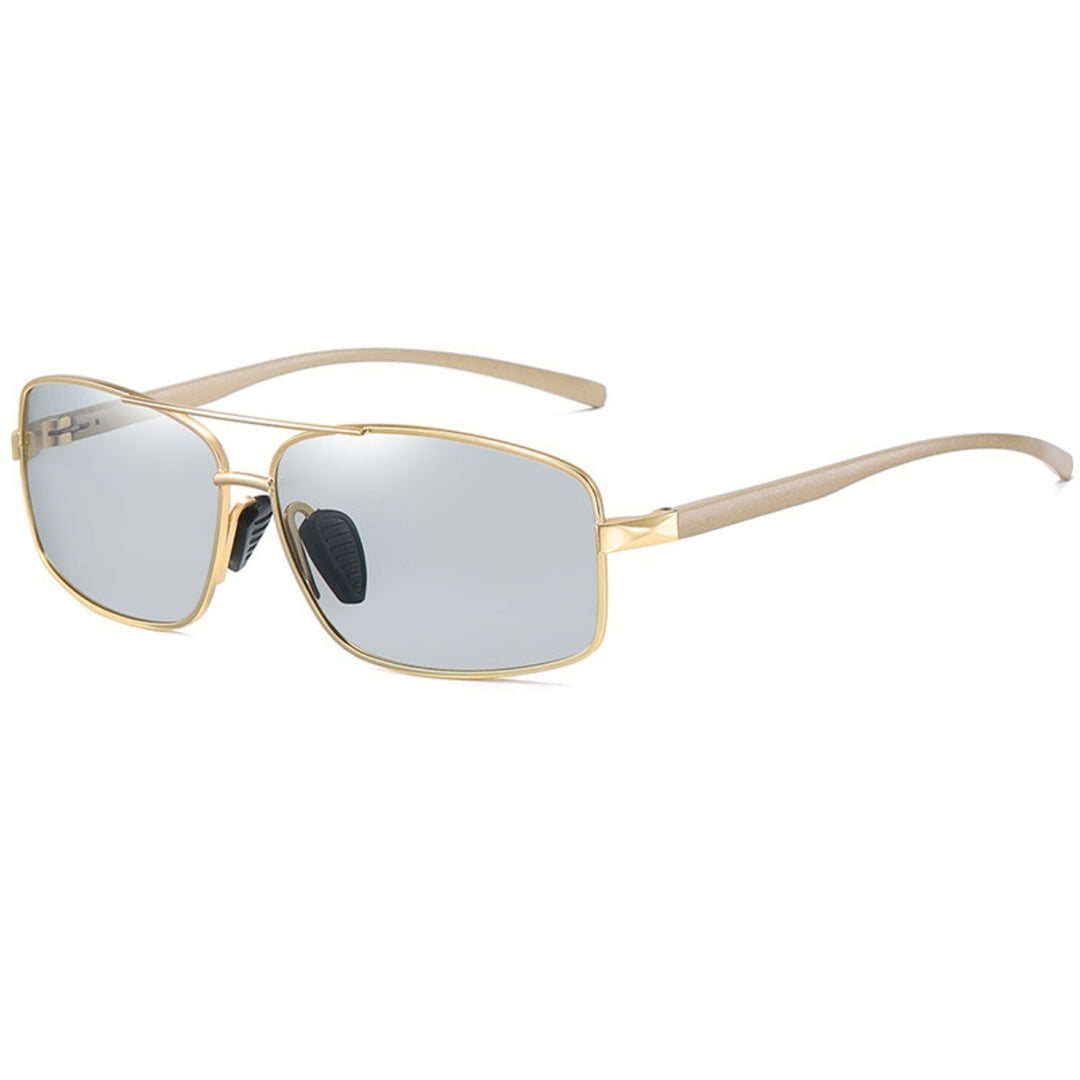 EB | Vintage Square Aluminium Magnesium Polarisierte Sonnenbrille