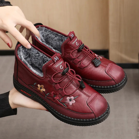 Gemma Leder Winter Sneaker | Stylisch & Bequem EB