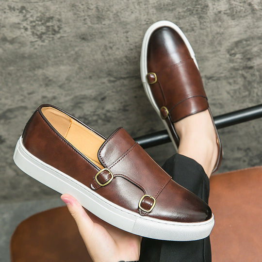 Elegante Herren Slip-on Loafers aus Leder EB
