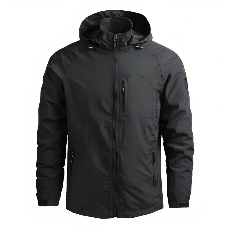 EB | Wasserdichter Kapuzenwindbreaker für Herren
