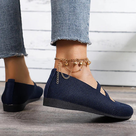 Atmungsaktive Mesh flache Schuhe EB