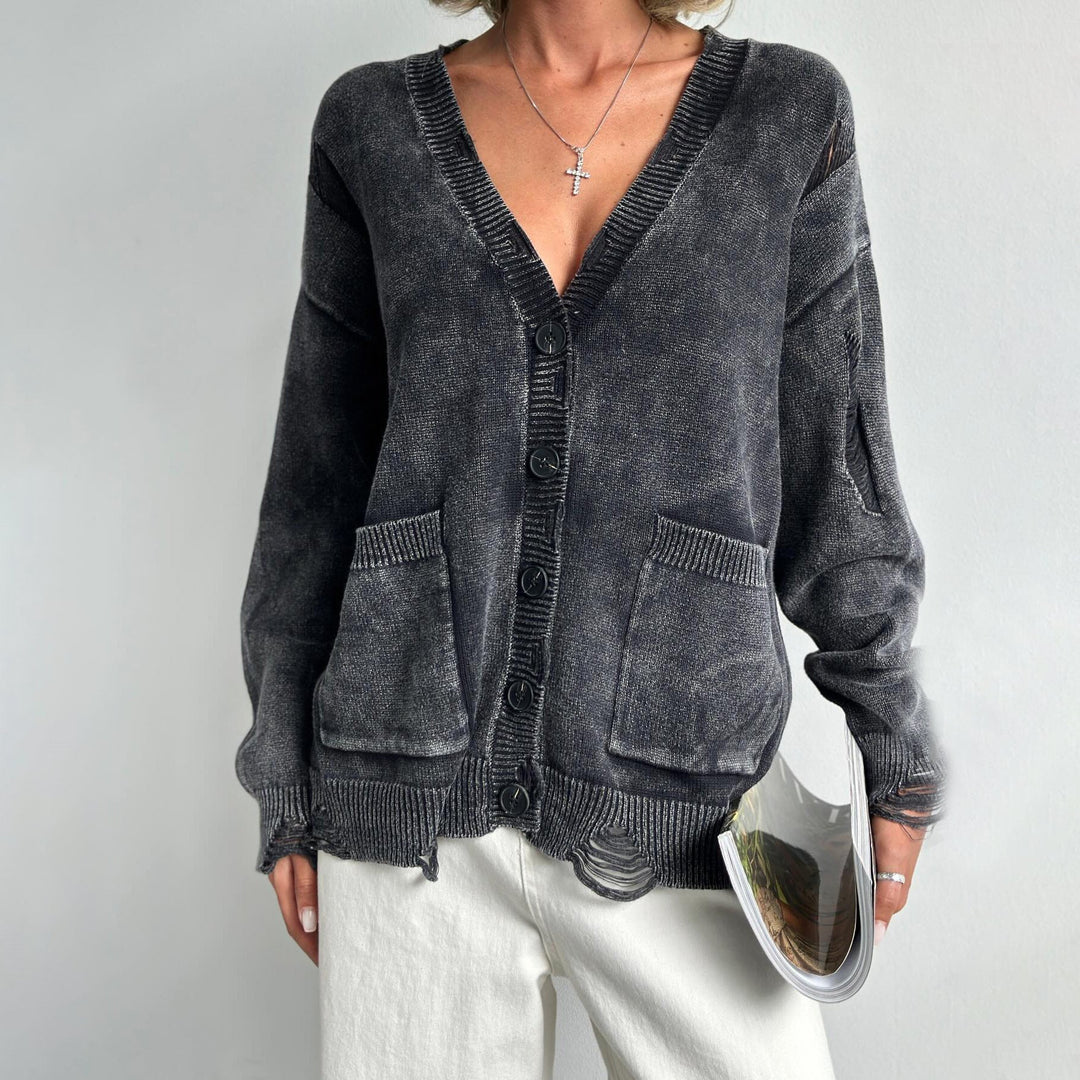 EB | Out-Strickjacke für Damen