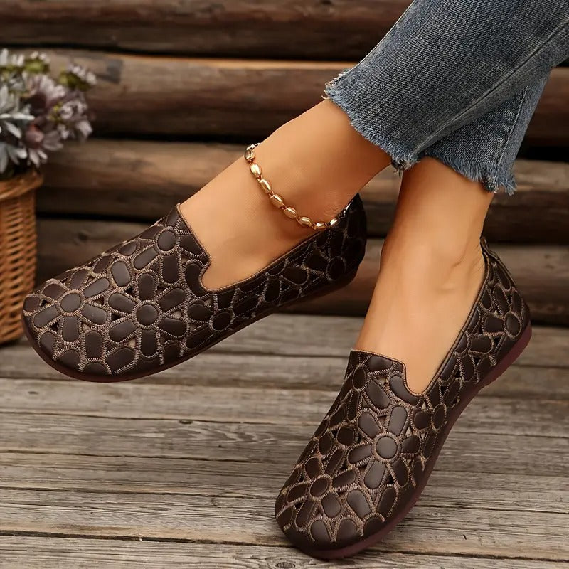 Bequeme Oxford-Ballerinas für Damen EB EB