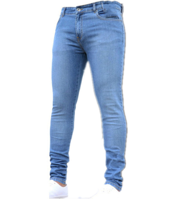 Herren Slim Fit Jeans mit stylischen Nahtdetails EB