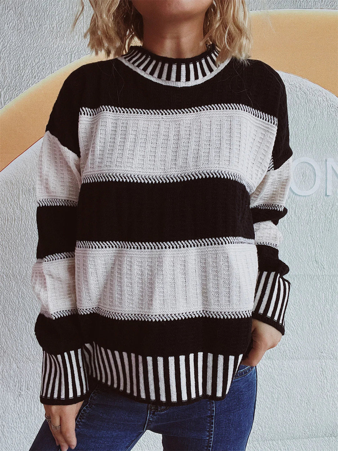 EB | Damenpullover für Herbst und Winter, Bequem und Lässig