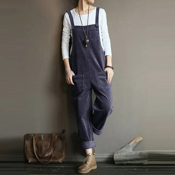 EB - Lässiger Cord-Jumpsuit