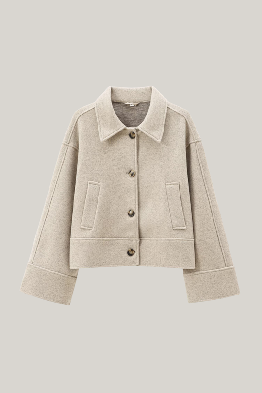 EB | Kragen Wollfilzjacke
