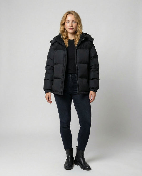 Warme Isolierte Pufferjacke Damen | EB