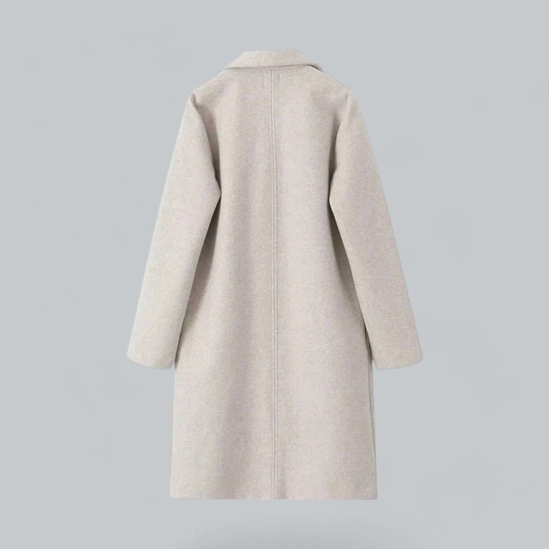 EB | Frauen Eleganter Offener Front-Trenchcoat