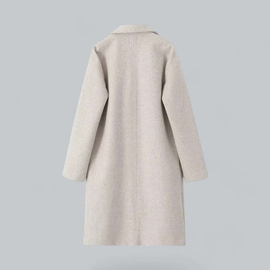 EB | Frauen Eleganter Offener Front-Trenchcoat