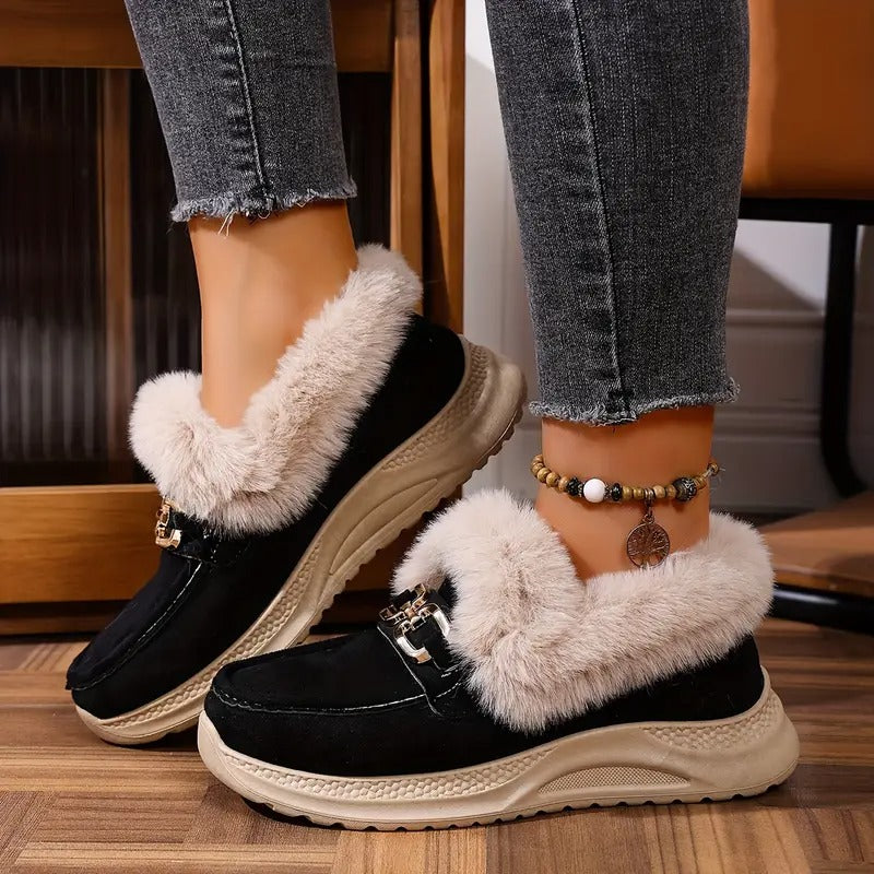 Damen-Winterstiefel mit Absatz EB EB