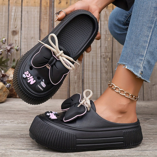 Clogs Mit Schleifenakzent Lily EB