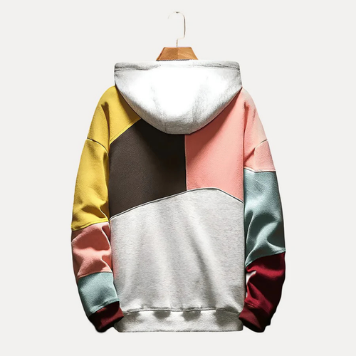 EB | Herren Hoodie mit Strick- & Druckdesign