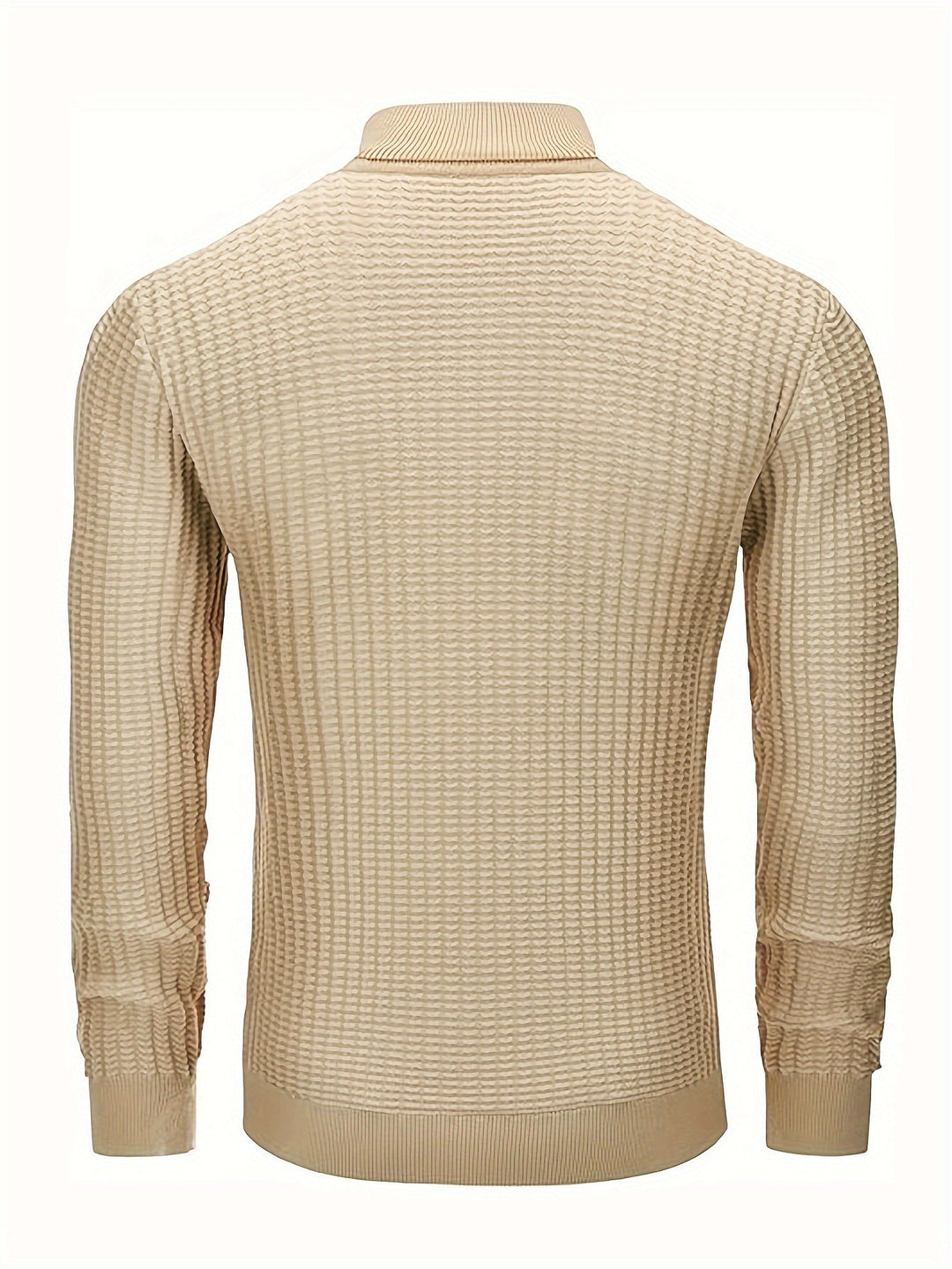 EB | Rollkragenpullover Waffelstrick Polyester-mix