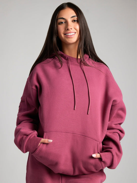 EB | Bequemer Reise-Hoodie mit Flugmodus-Grafik