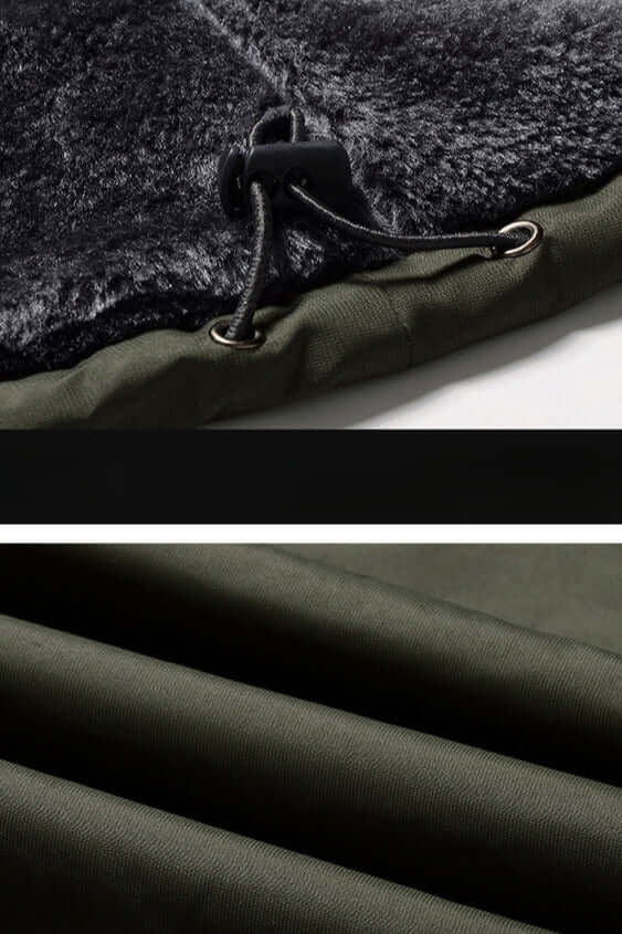 EB | Herren wasserdichte fleecegefütterte Winterjacke
