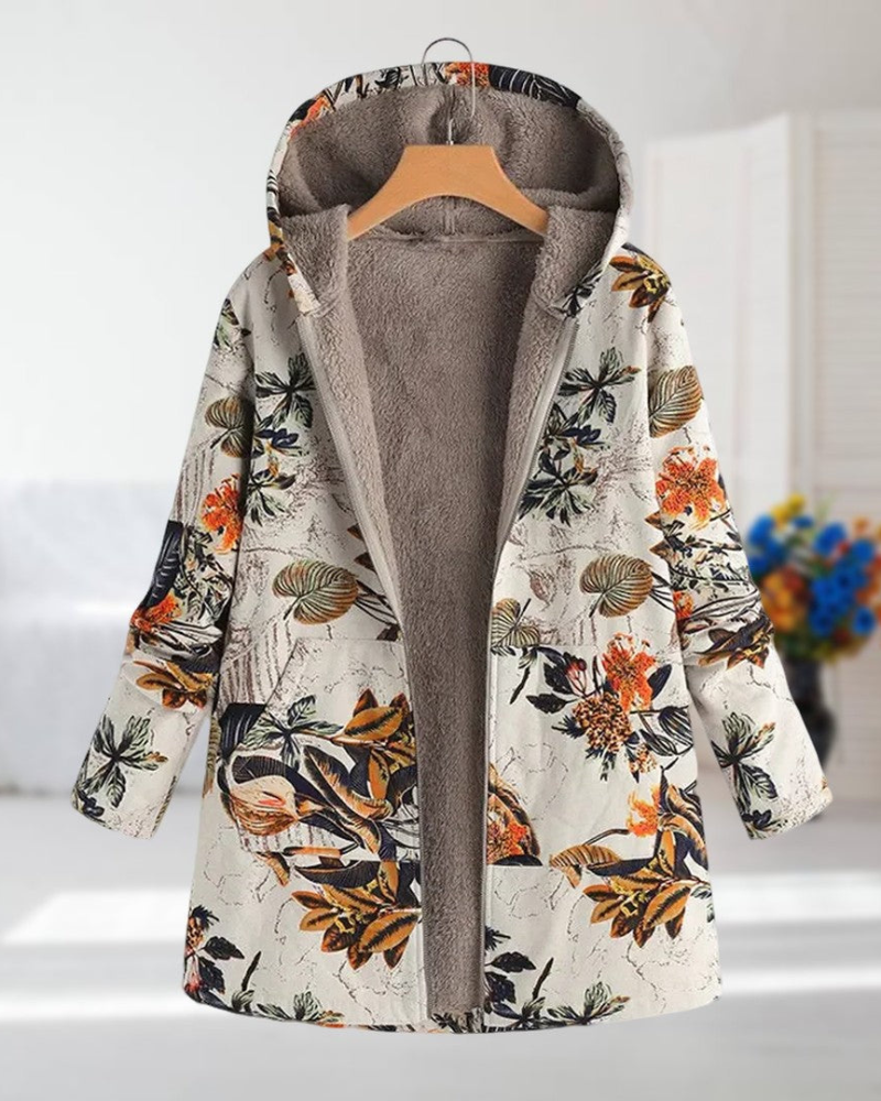 EB | Jacke mit Blumendruck