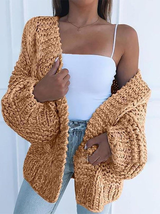 EB | Chunky Strickcardigan Weich und Warm Trendiger Komfort