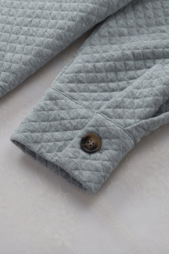 EB | Leichtgewicht Gesteppte Hemdjacke Polyester Komfort und Stil