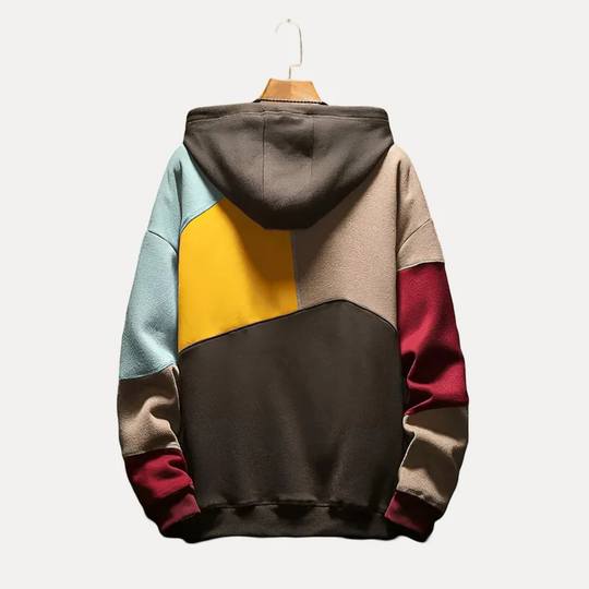 EB | Herren Hoodie mit Strick- & Druckdesign
