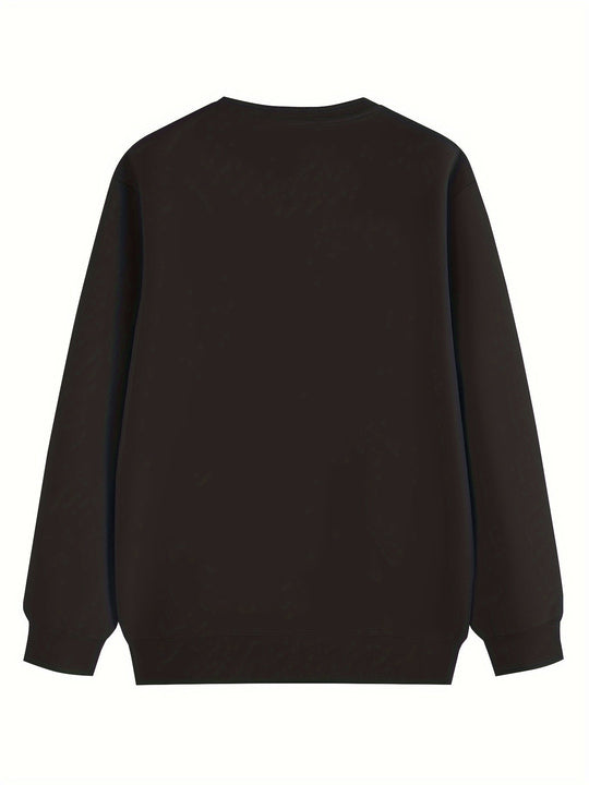 EB | Sweatshirt mit Weihnachtsmotiv Baumwolle Frohe Weihnachten Design