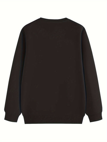 EB | Sweatshirt mit Weihnachtsmotiv Baumwolle Frohe Weihnachten Design