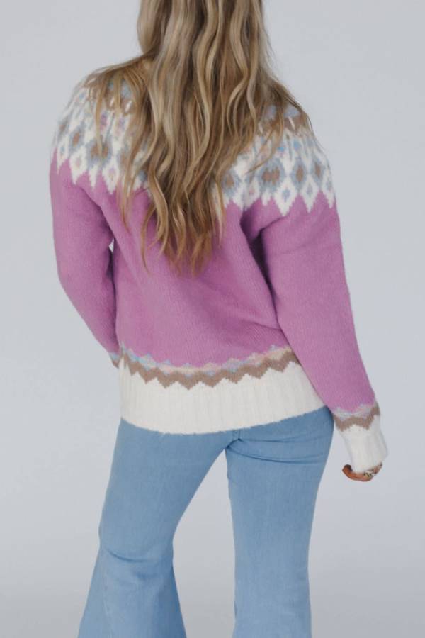 EB | Weihnachten Verdickter Rundhals Langarm Gestrickter Pullover