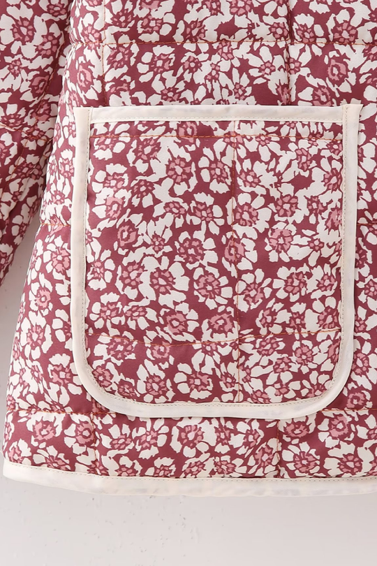 EB | Print Dünne Tasche Cardigan Jacke