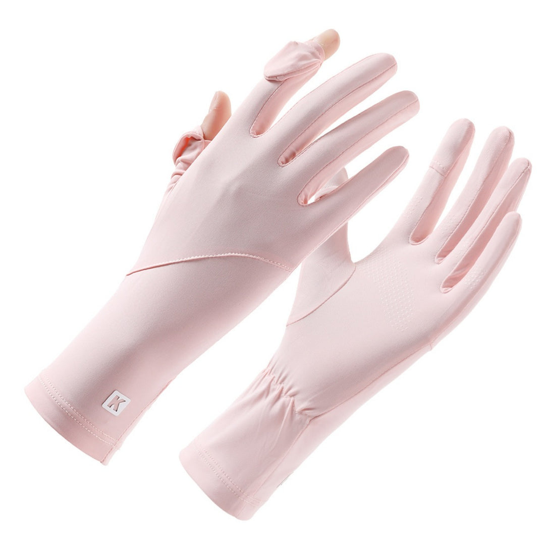 EB | Sonnenschirm Eis Seide Handschuhe