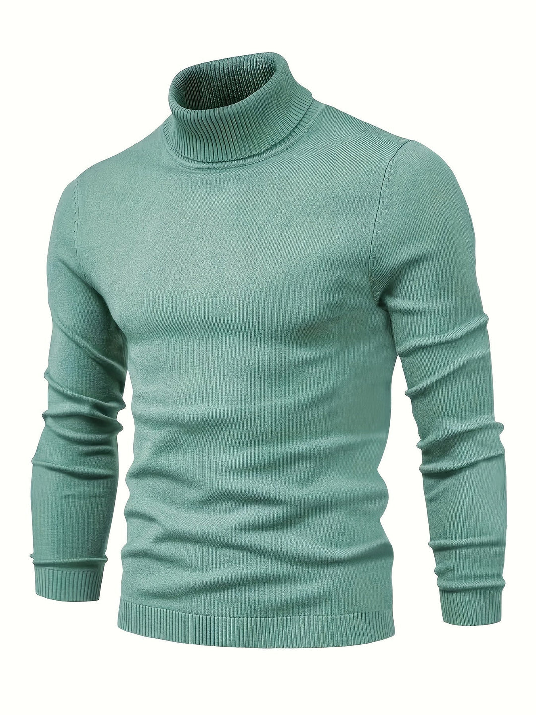 EB | Klassischer Rollkragenpullover Weich und Stilvoll Wollmischung