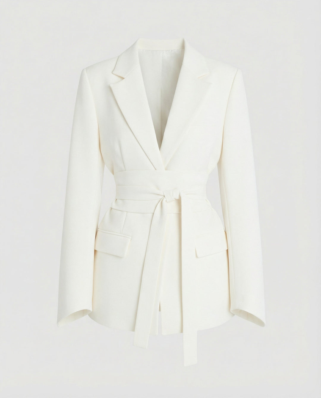 Taillierter Gürtel Blazer Damen | EB
